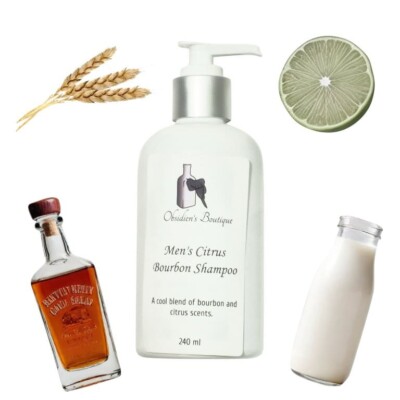 mens bourbon shampoo